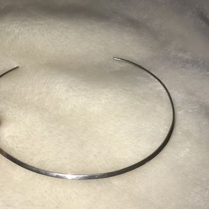 Vintage Sterling Silver Collar Necklace